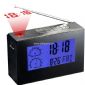 Radio talking clock with projection small picture