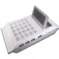 USB 4 port HUB with Calculator small picture