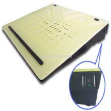 Plastic 2 fans laptop cooling pad images