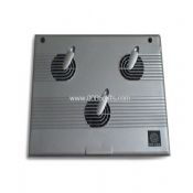 3 fans Plastic laptop cooling pad images
