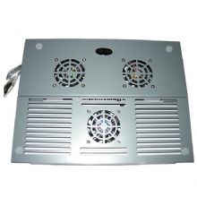 3 fans Metal laptop cooling pad images