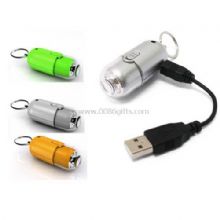 USB rechargable torch images