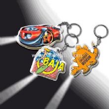 LED PVC Promotional Keychain images