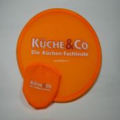 Vikbar frisbee med logotyp images