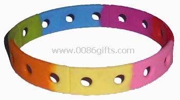 100% silicone rubber Bracelet images