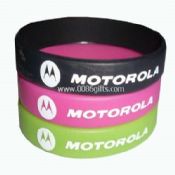 Pulseira de Silicone de logotipo images