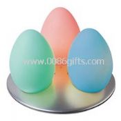 3pcs oppladbart moodlight egg images