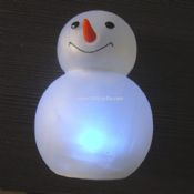 LED ESTADO DE ÁNIMO LIGERO MUÑECO DE NIEVE NAVIDAD images