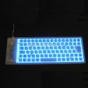 Teclado de silicona con LED brillante images