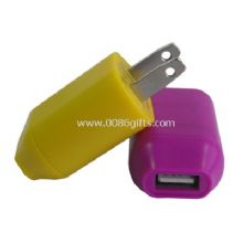 Wall plug adapter with USB images