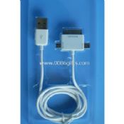 3-IN-1 USB data cable for iPhone and iPod images