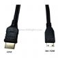 19 Pin HDMI Male to Mini HDMI cable small picture