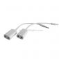 Audio kabel splitter til iPhone 4G & 4GS small picture
