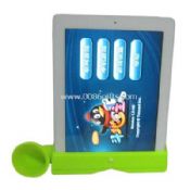 Silicone stand and amplifier for iPad images