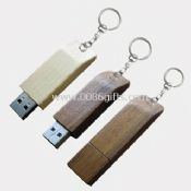 Keychain Wooden USB Flash Drive images