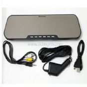 LCD cámara grabadora vehículo espejo retrovisor DVR video dash cam coche caja negra del coche sensor G images