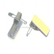 brooch pin pressure sensitive Crocodile adhesive Badge Holder Clip images