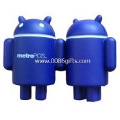 Robot di Android PU images