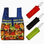 190T polyester Folable shopping Bag images