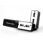 Vridbar 4 portars USB-hubb images