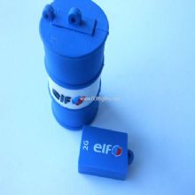 PVC matetial oil bottle shape usb thumbdrive for business gift images