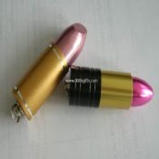 Bentuk lipstik merah yang indah disesuaikan usb flash drive images