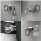 bulb customized usb flash drive attached keyring with led light small picture