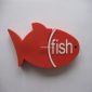 Mjuk PVC fisk forma anpassade USB Flash Drives small picture