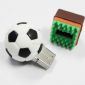 gave plast fotball usb flash-disk small picture