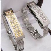 Diamond bracelet promotional usb flash drive images