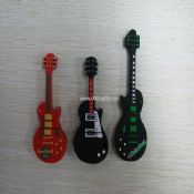 Forme de guitare 2G, 4G, 16 G PVC USB Flash Drive images