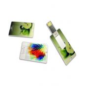 1G cartão de crédito USB Drives logotipo impresso images