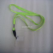 Transparent business card usb flash drive with lanyard images