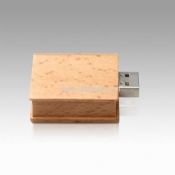 βιβλίο σχήμα 16 G ξύλινα USB Flash Drive images