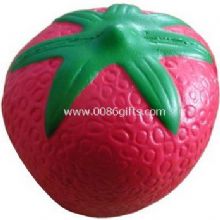 Strawberry shape stress ball images