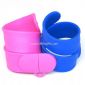 Colorful silicone slap bracelet usb thumbdirve small picture