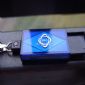 Disco di vetro zaffiro di forma Mini USB Flash Drive small picture