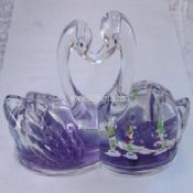 Swan paperweight images