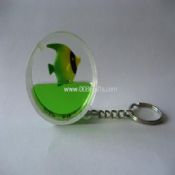 Στρογγυλή υγρό keychain images