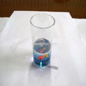 liquid cup with floater images