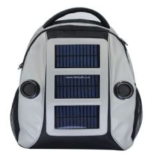 Solar Backpack with speaker images