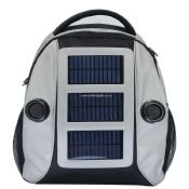 Mochila solar con altavoz images