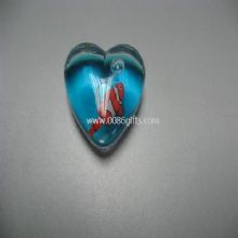 Liquid heart shape fridge magnet images