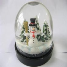 Snowman snow globe images
