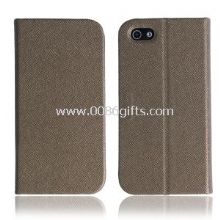 Leather Case with Stand for iPhone5 images