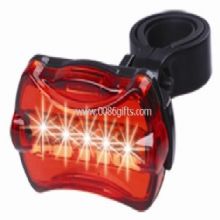 5 Red LED Bike Rear Light images