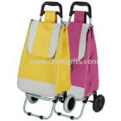 600D polyester shopping trolley bag images