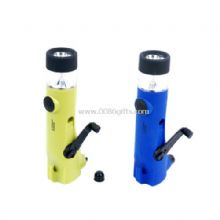 Multifunctional auto emergency flashlight with hammer and cutter images