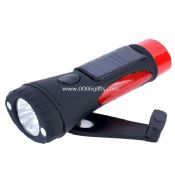 Dynamo flashlight with warning light images