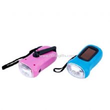 Solar flashlight with 3 LEDs images